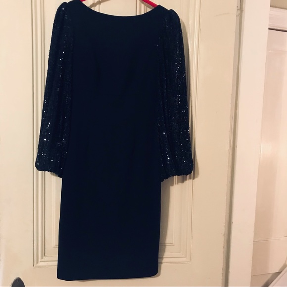 Eliza J Sequin Cocktail Dress